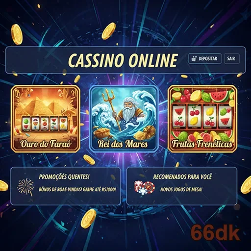 Promoções de cassino online no 66dk, destacando jogos e ofertas atrativas para os usuários.