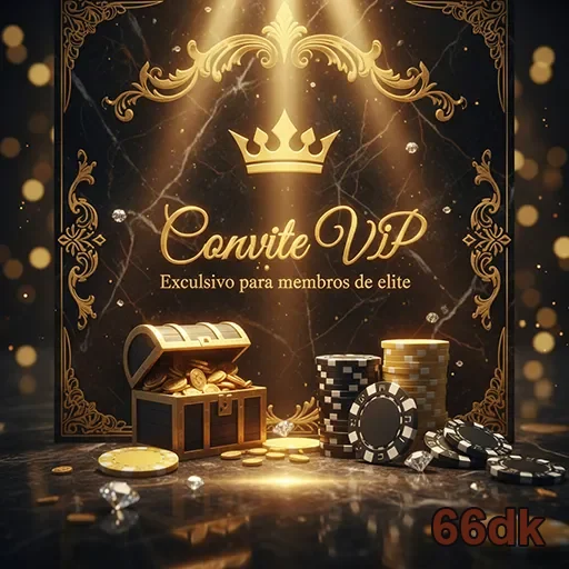 Convite VIP dos serviços oferecidos pela 66dk, com design elegante e informações atrativas.