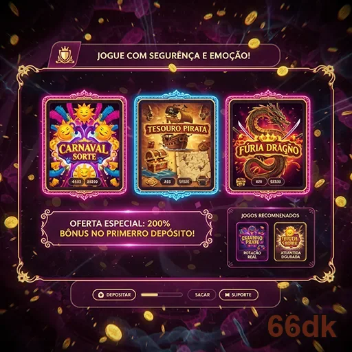 Entre nas mesas ao vivo e viva a emoção - 66dk